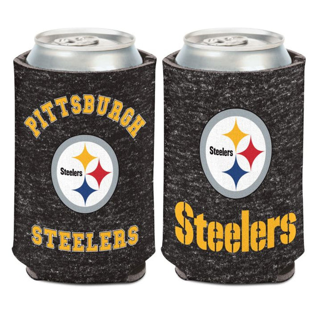 Pittsburgh Steelers Team Heathered Can Cooler 12 oz.