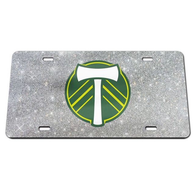 Placas de matrícula clásicas de acrílico de Portland Timbers