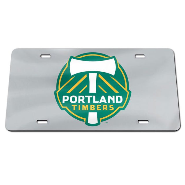 Placas de matrícula clásicas de acrílico de Portland Timbers