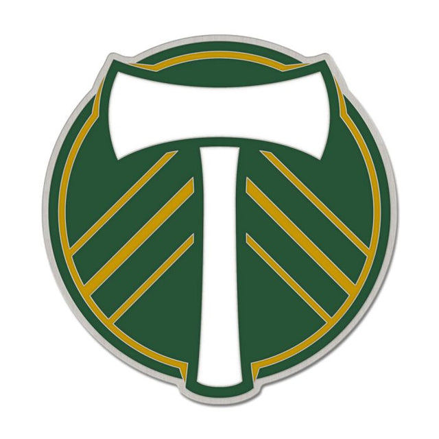 Tarjeta de joyería con pin esmaltado de colección de Portland Timbers