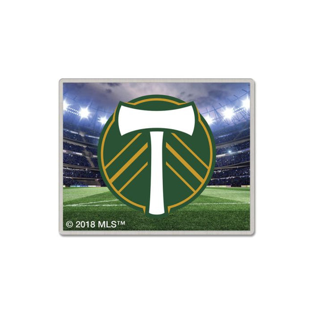 Tarjeta de joyería con pin de colección de Portland Timbers