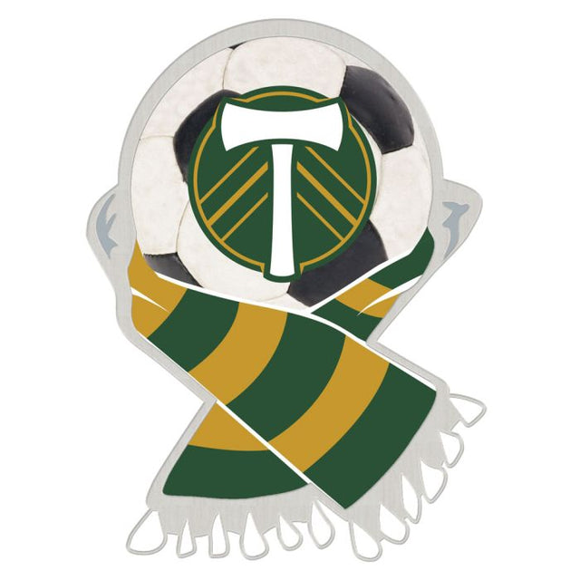 Tarjeta de joyería con pin de colección de Portland Timbers