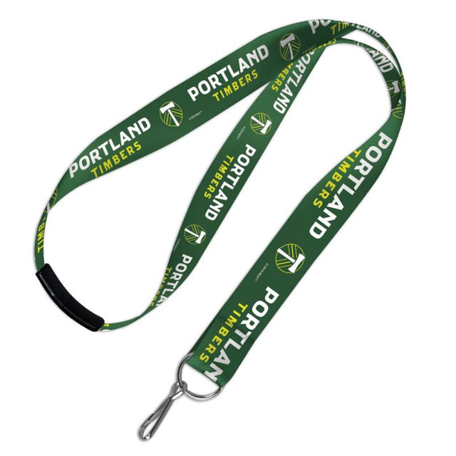 Cordones de Portland Timbers con cierre de seguridad de 1"