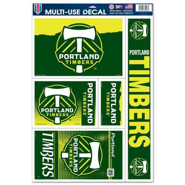 Calcomanía multiusos de Portland Timbers, 11" x 17"