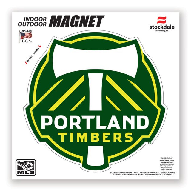 Imanes para exteriores de Portland Timbers, 12" x 12"