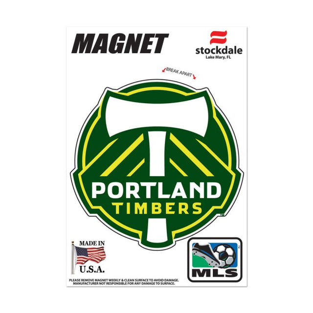 Imanes para exteriores de Portland Timbers de 3" x 5"