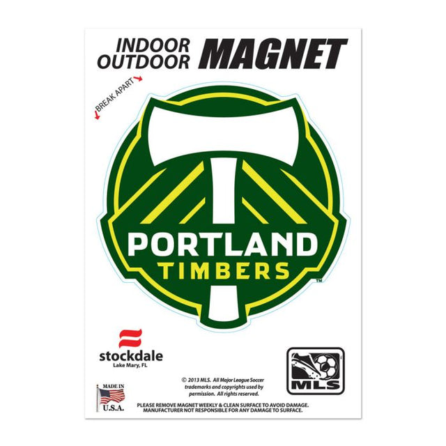 Imanes para exteriores de Portland Timbers de 5" x 7"