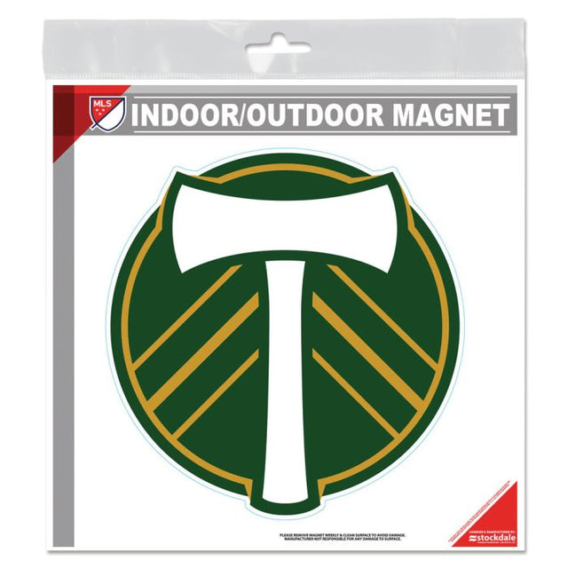 Imanes para exteriores de Portland Timbers, 6" x 6"