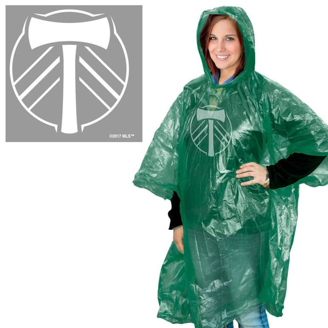 Poncho de lluvia de los Portland Timbers