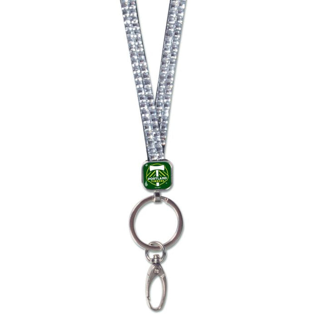 Cordones plateados de Portland Timbers: Crystal Bling