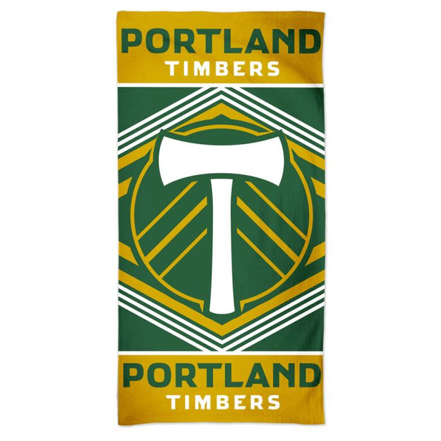 Toalla de playa Spectra de Portland Timbers de 30" x 60"