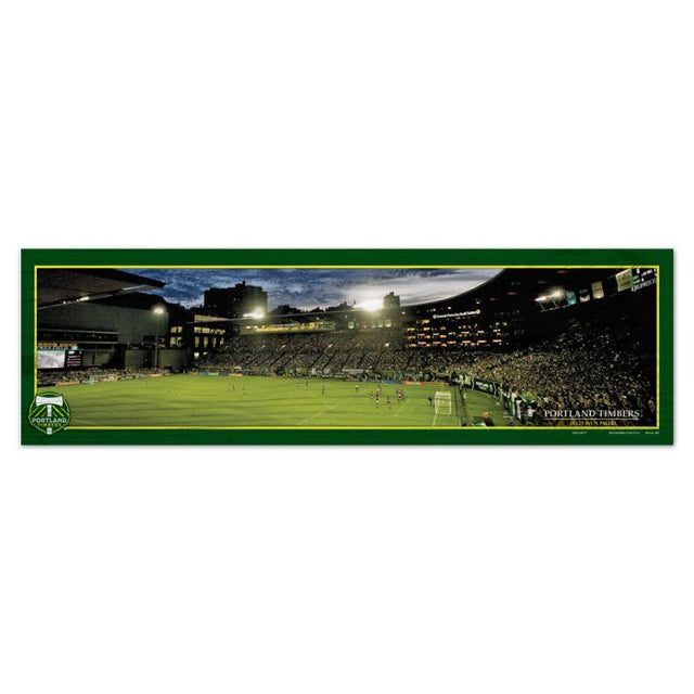 Letrero de madera de Portland Timbers de 9" x 30"