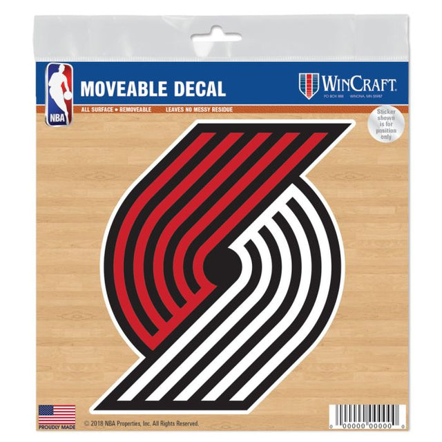 Portland Trail Blazers All Surface Decal 6" x 6"