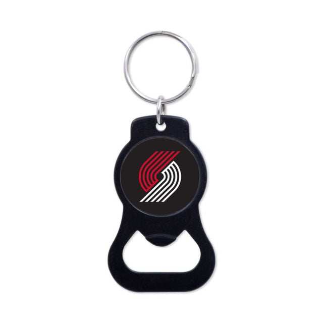 Portland Trail Blazers Black Bottle Opener Key Ring