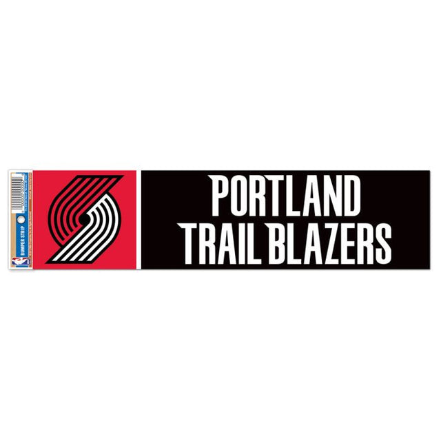 Portland Trail Blazers Bumper Strip 3" x 12"