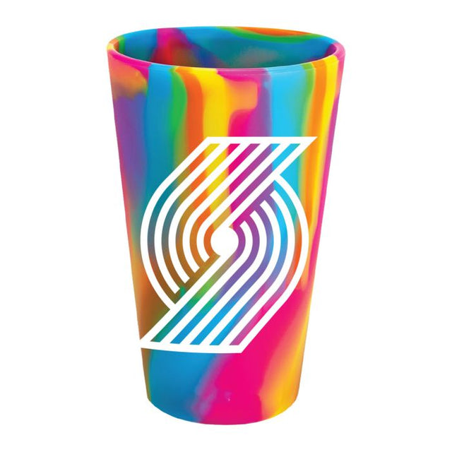 Portland Trail Blazers Hippie Hops 16 oz Silicone Pint Glass