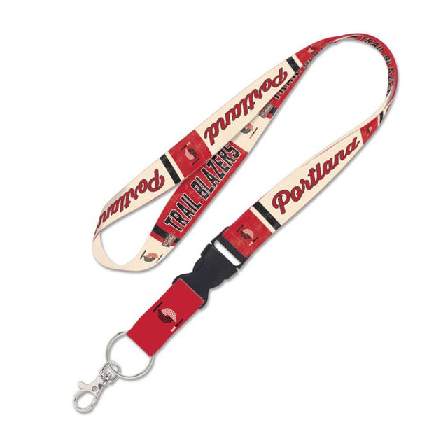 Portland Trail Blazers Lanyard w/detachable buckle 1"