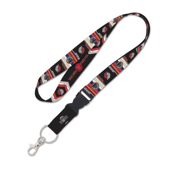 Portland Trail Blazers / Marvel (C) 2022 MARVEL Lanyard w/detachable buckle 1"