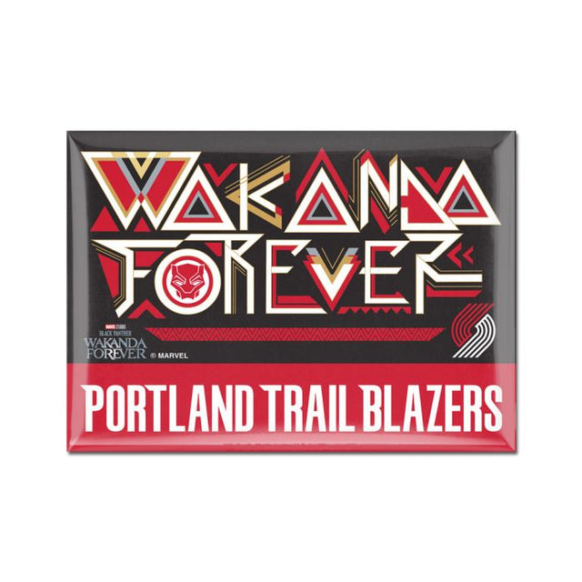 Portland Trail Blazers / Marvel (c) 2022 MARVEL Metal Magnet 2.5" x 3.5"