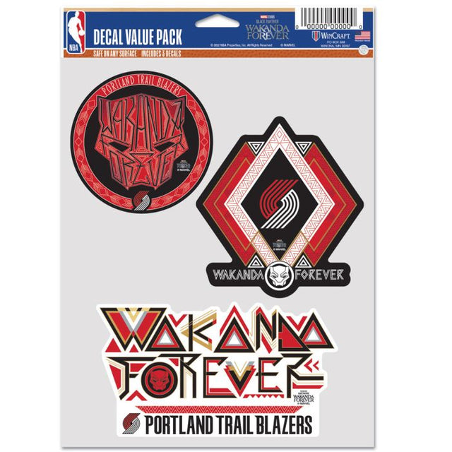 Portland Trail Blazers / Marvel (c) 2022 MARVEL Multi Use 3 FAN PACK