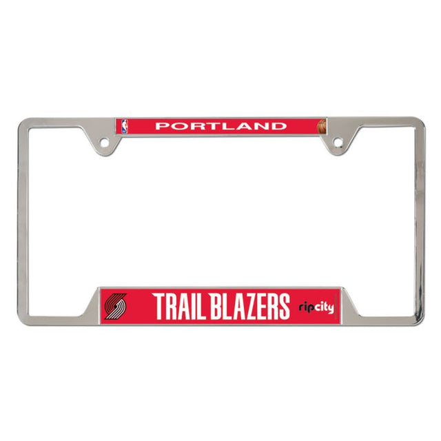 Portland Trail Blazers Metal License Plate Frame