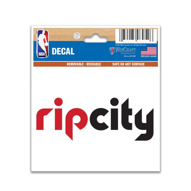 Portland Trail Blazers Multi-Use Decal 3" x 4"