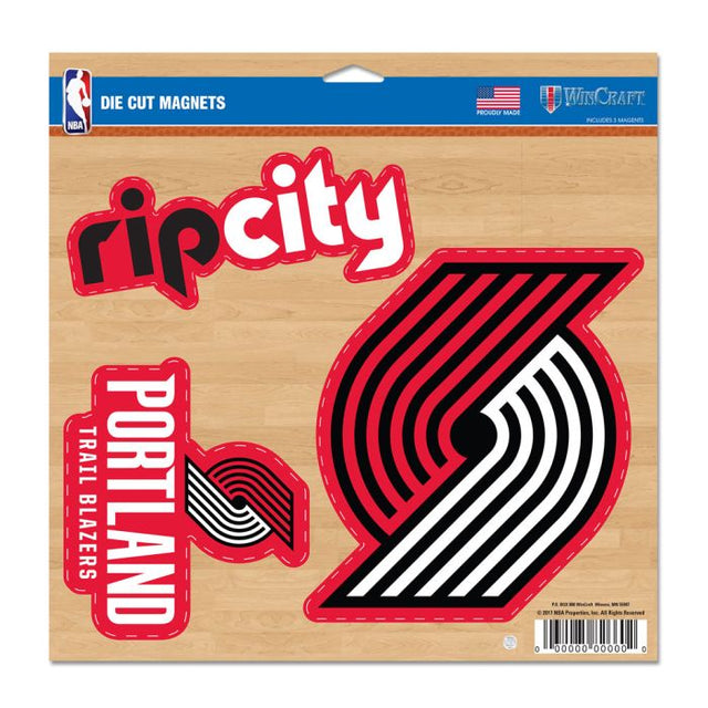 Portland Trail Blazers Vinyl Magnet 11" x 11"