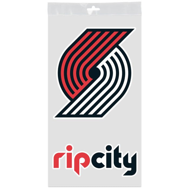 Portland Trail Blazers Window Decals 4" x 7"