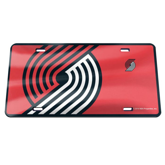 Portland Trail Blazers mega Specialty Acrylic License Plate