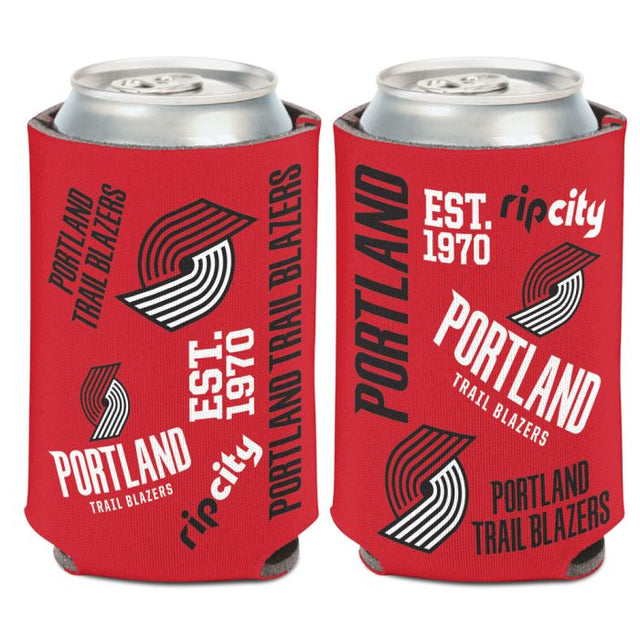 Enfriador de lata dispersa Portland Trail Blazers de 12 oz.