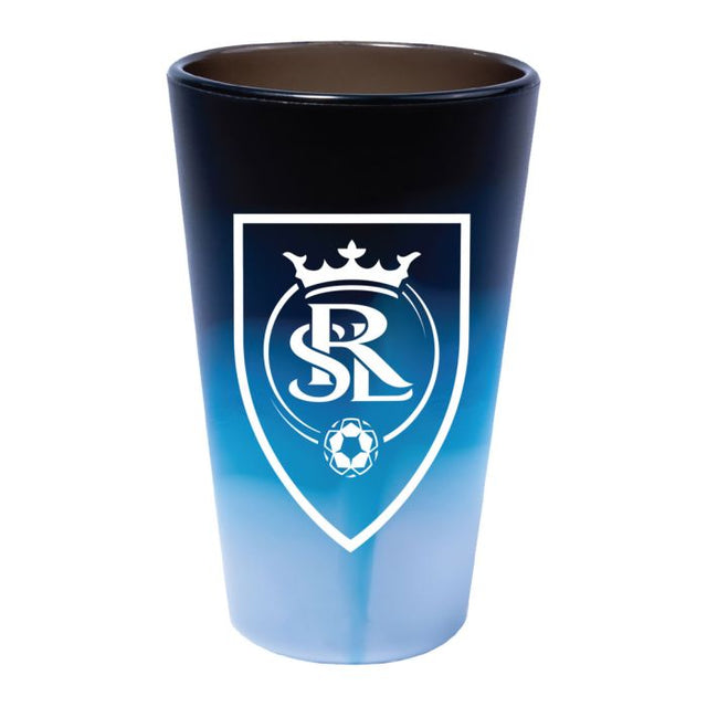 Vaso de pinta de silicona de 16 oz de Real Salt Lake Fashion