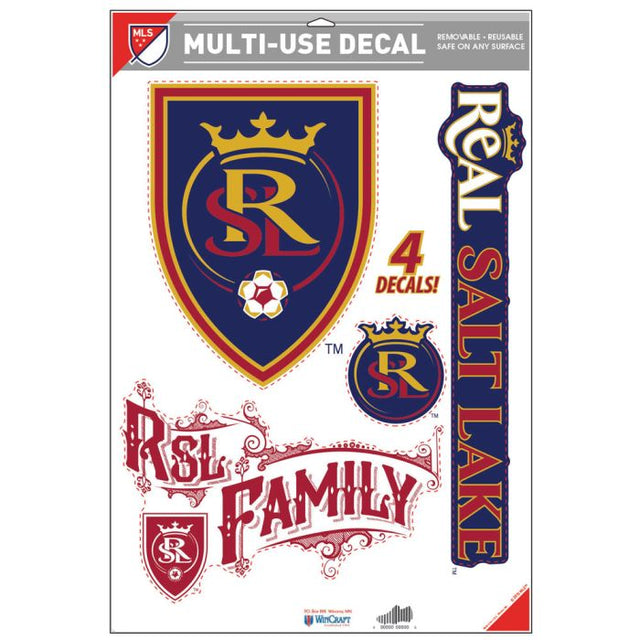 Calcomanía multiusos Real Salt Lake de 11" x 17"