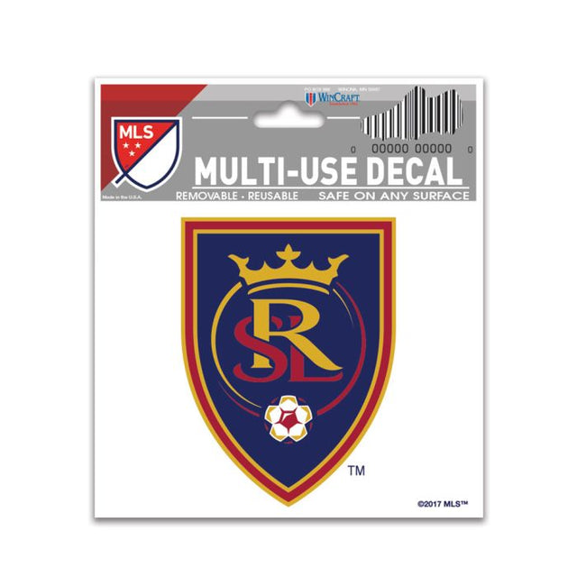 Calcomanía multiusos Real Salt Lake de 3" x 4"