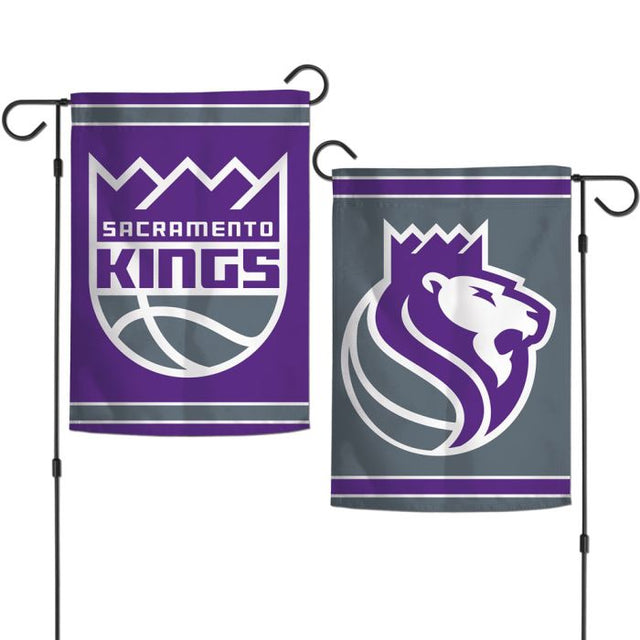 Banderas de jardín de los Sacramento Kings, de 2 lados, 12,5" x 18"