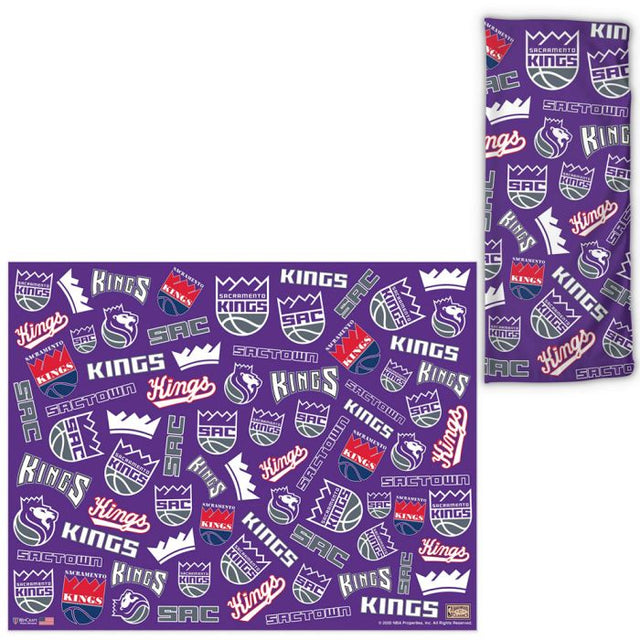 Sacramento Kings / Hardwoods Scatter Print Fan Wraps