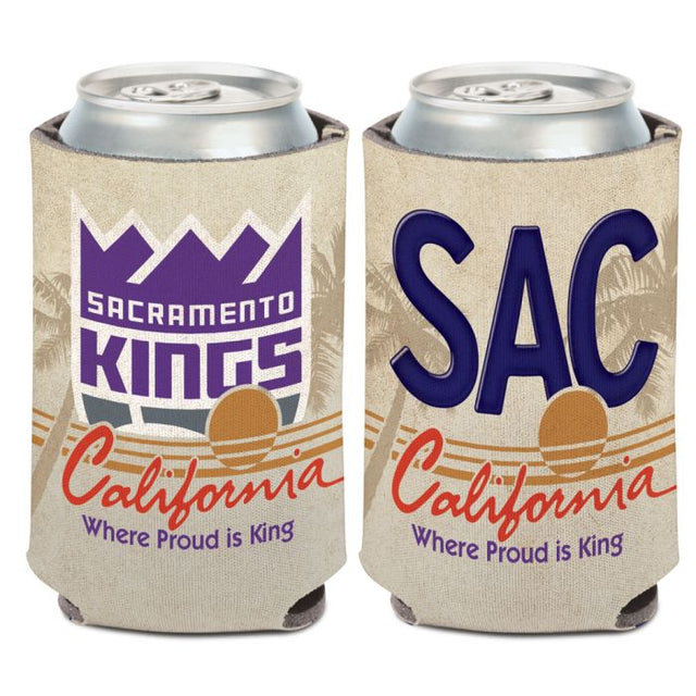 Sacramento Kings LICENSE PLATE Can Cooler 12 oz.