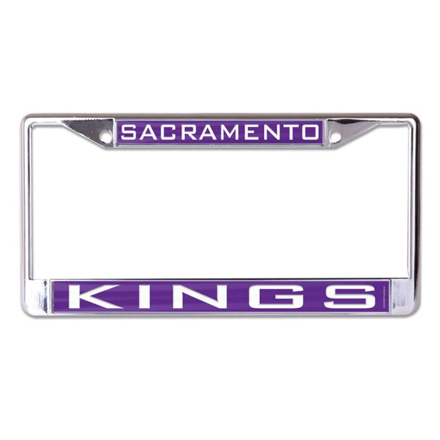 Sacramento Kings Lic Plt Frame S/L Printed