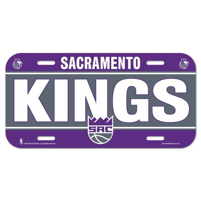 Sacramento Kings License Plate