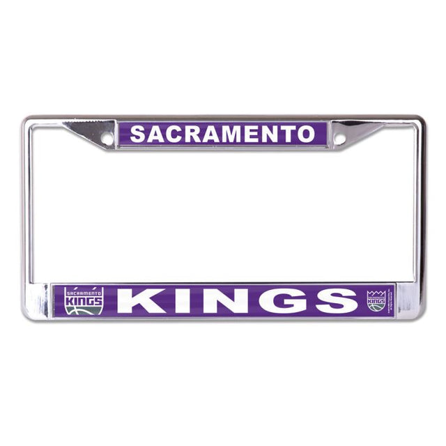 Sacramento Kings MEGA Lic Plt Frame S/L Printed