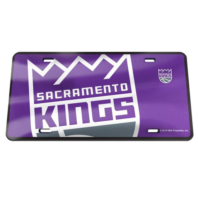 Sacramento Kings MEGA Specialty Acrylic License Plate