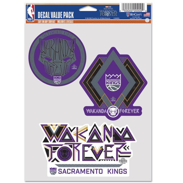 Sacramento Kings / Marvel (c) 2022 MARVEL Multi Use 3 FAN PACK