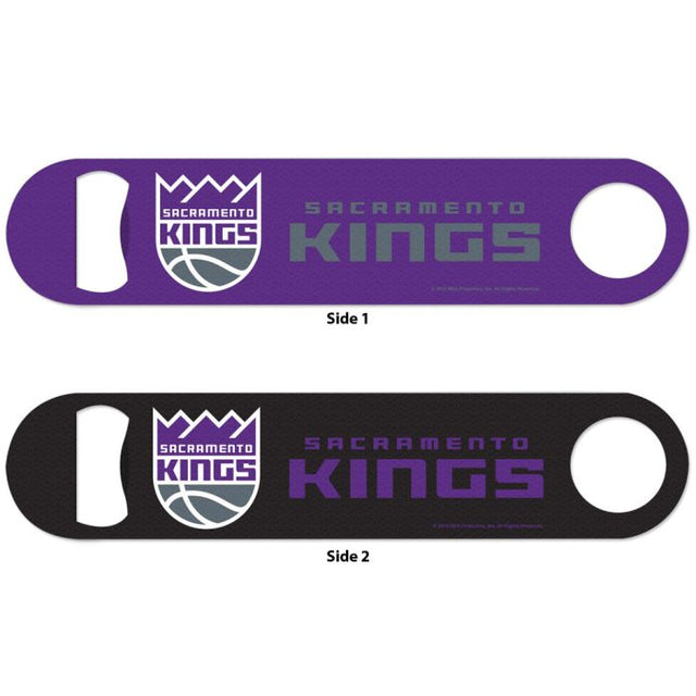 Sacramento Kings Metal Bottle Opener 2 Sided