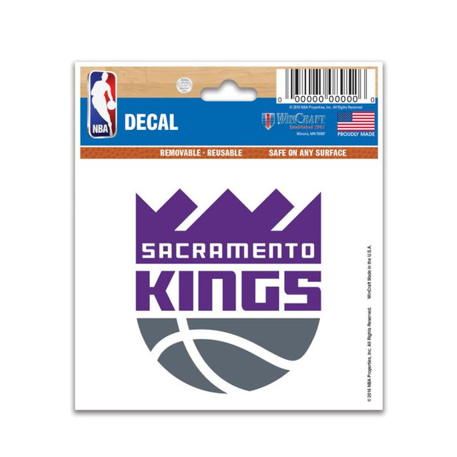 Sacramento Kings Multi-Use Decal 3" x 4"