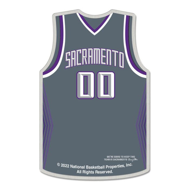 Tarjeta de joyería con pin de colección de la ciudad de Sacramento Kings