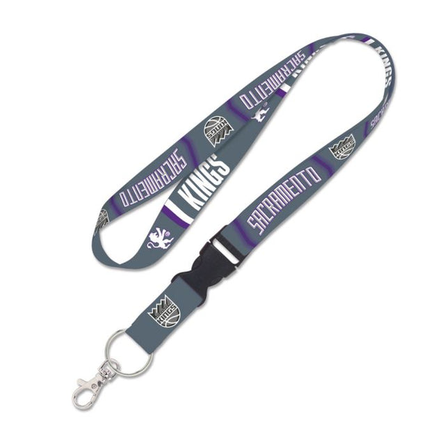 Sacramento Kings city Lanyard w/detachable buckle 1"