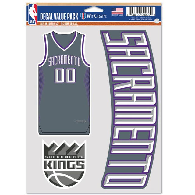 Sacramento Kings city Multi Use 3 fan pack