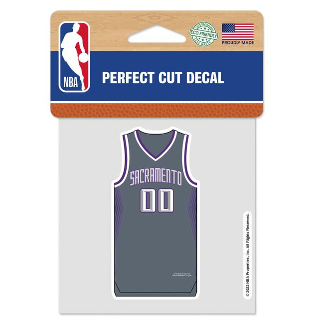 Sacramento Kings city Perfect Cut Color Decal 4" x 4"