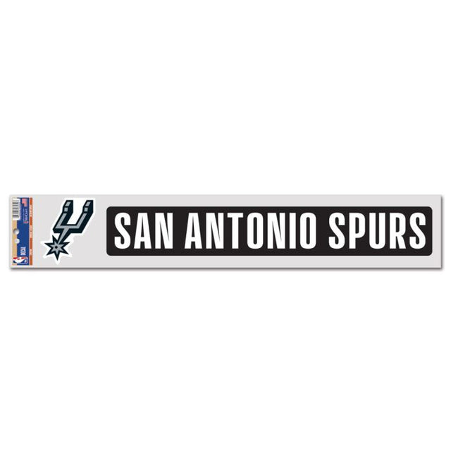 San Antonio Spurs Fan Decals 3" x 17"