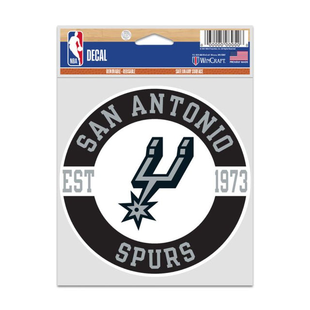 San Antonio Spurs Fan Decals 3.75" x 5"