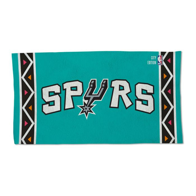 Toalla de vestuario de un solo lado a todo color de los San Antonio Spurs